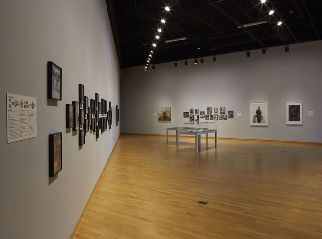 Installation view of Still Here: The Griffith J. Davis Photographs and Archives in Context at USF Contemporary Art Museum. Photo: Will Lytch