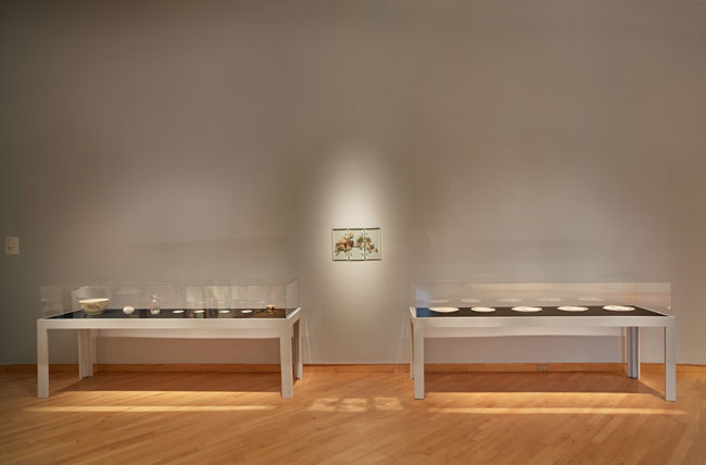 Installation view of Out To Pasture exhibition at USF Contemporary Art Museum. Work by Erin Oliver,. Photo: Will Lytch.