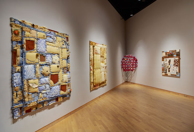 Installation view of Out To Pasture exhibition at USF Contemporary Art Museum. Work by Ian Wilson Photo: Will Lytch.