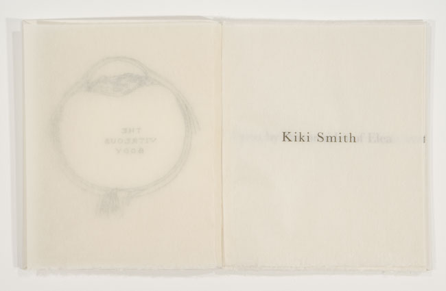 Kiki Smith, The Vitreous Body, 2000