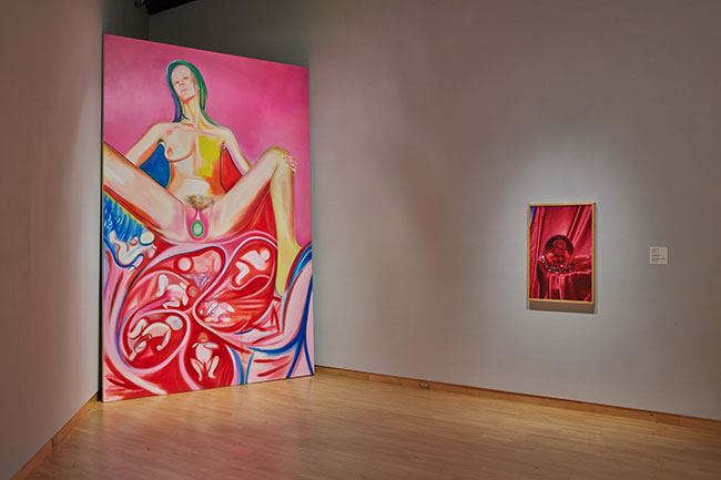Installation view of Someday You�ll Have To Say It Out Loud: MFA Graduation Exhibition at USF Contemporary Art Museum. Photo: Will Lytch.
