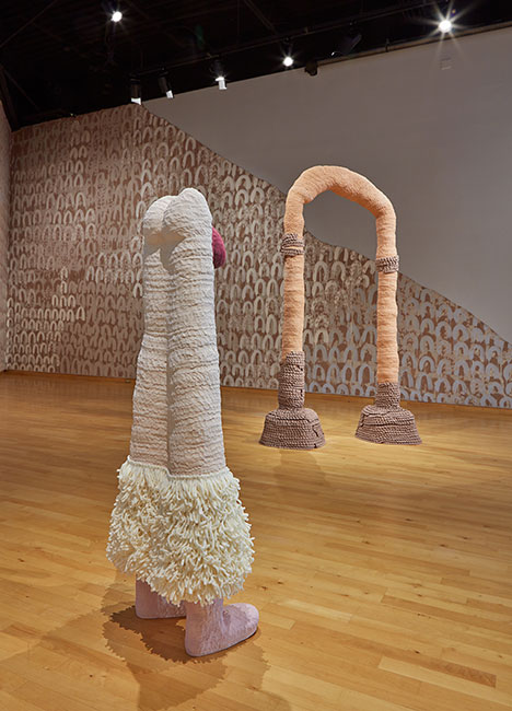 Installation view of Someday You�ll Have To Say It Out Loud: MFA Graduation Exhibition at USF Contemporary Art Museum. Photo: Will Lytch.