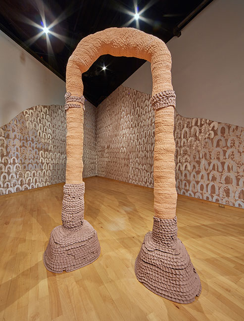 Installation view of Someday You�ll Have To Say It Out Loud: MFA Graduation Exhibition at USF Contemporary Art Museum. Photo: Will Lytch.